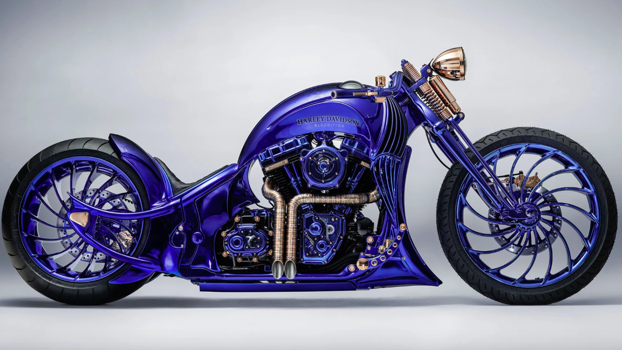 Is this diamond-encrusted Harley-Davidson the world's most expensive motorcycle?